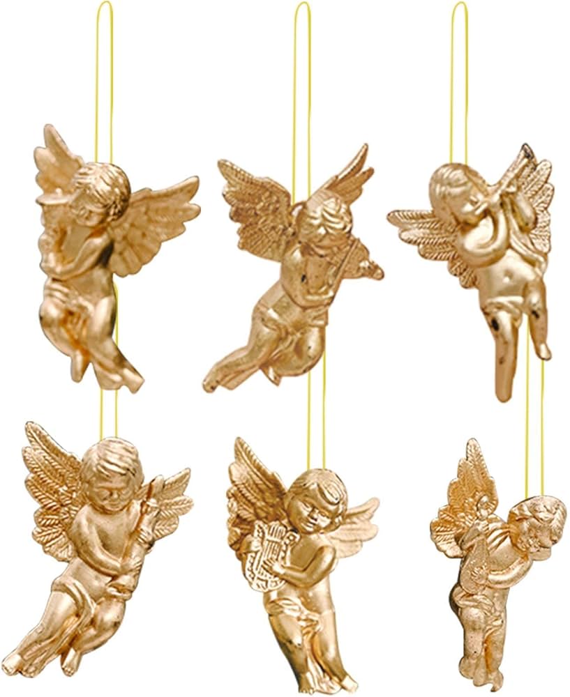 Amazon.co.jp: エンジェルツリーオーナメント | ぶら下がっている天使