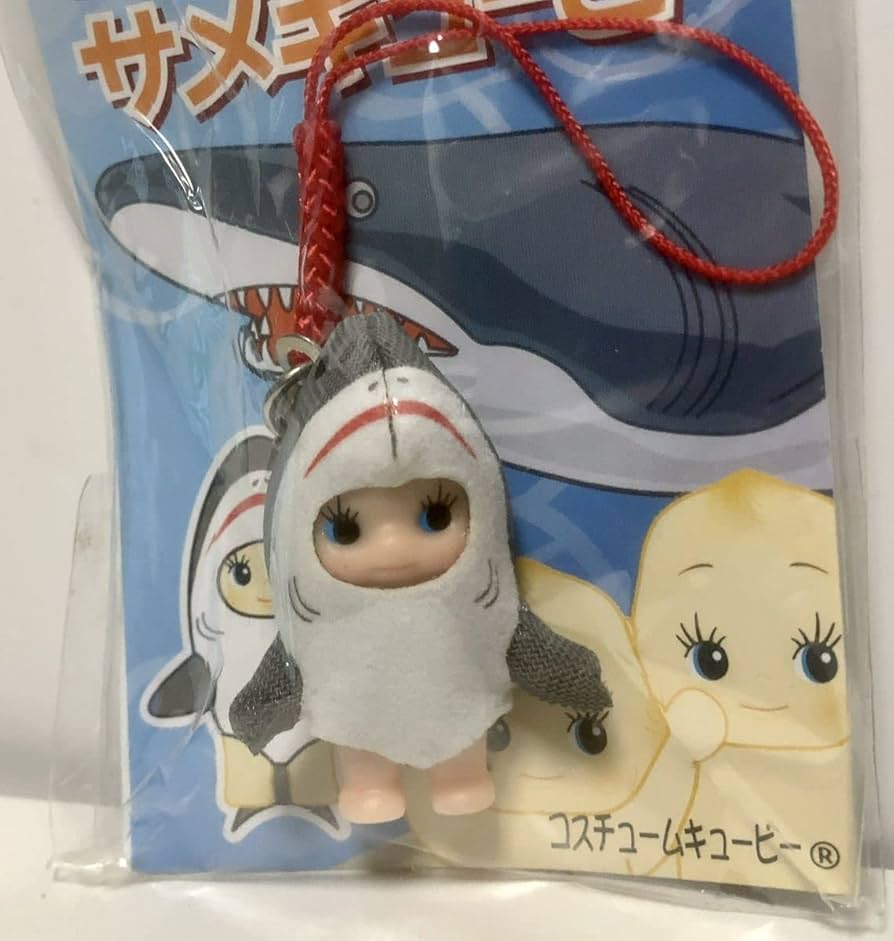 Amazon.co.jp: サメキューピー しながわ水族館限定 ストラップ QP さめ