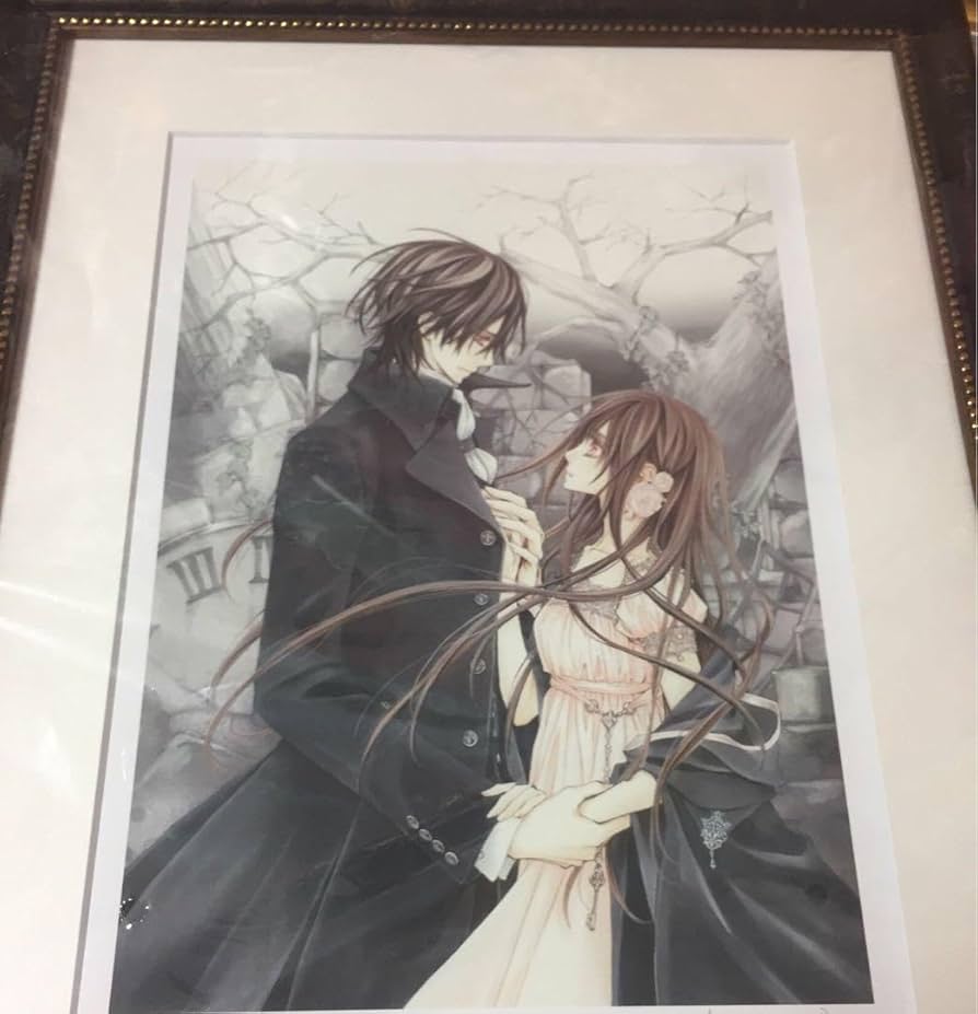 Amazon.co.jp: 樋野まつり ヴァンパイア騎士 直筆サイン入り 複製原画