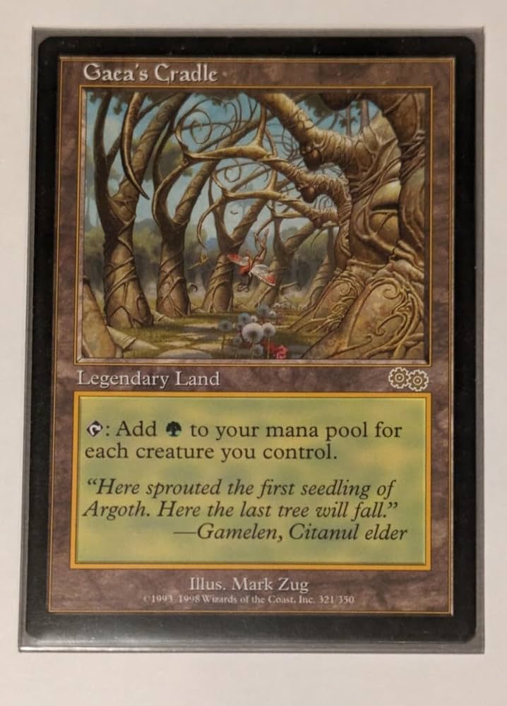 ガイアの揺籃の地/Gaea's Cradle 英語 MTG 《ガイアの揺籃の地/Gaea's