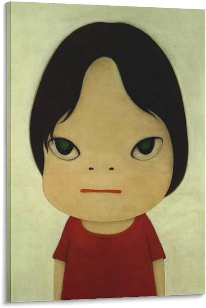 Amazon.co.jp: ポップアート奈良美智ポスター絵画 印刷 ポスター