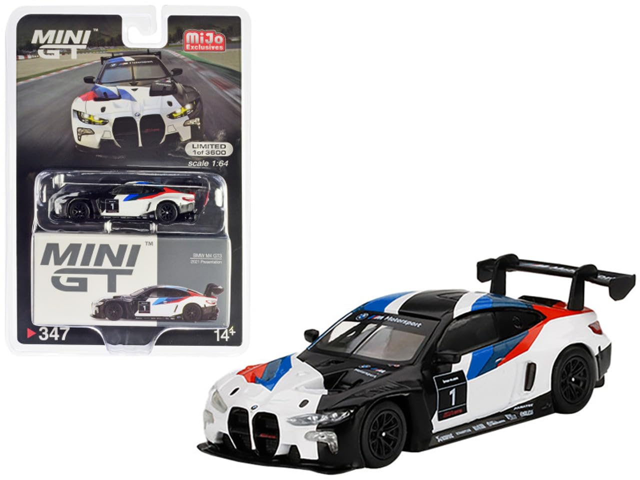 True Scale Miniatures Model Car Compatible with BMW M4 GT3 2021