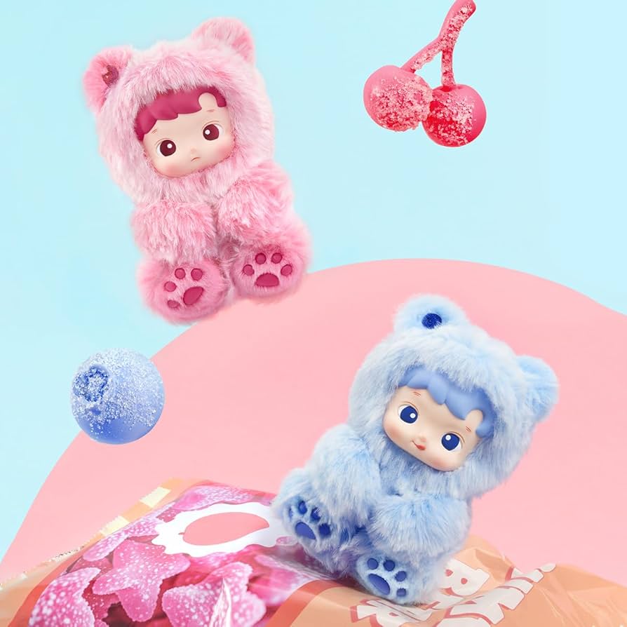 Amazon | POP MART HACIPUPU Gummy Bear シリーズ ぬいぐるみ