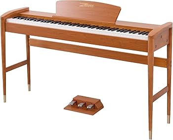 Amazon | ZHRUNS 電子ピアノ 88鍵盤 ハンマーアクション 電子 ピアノ