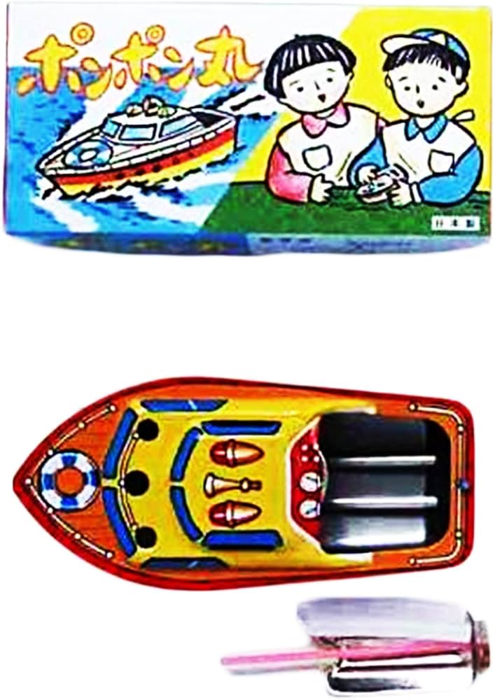 Amazon.co.jp: メタルハウス 【ポンポン丸】 ぽんぽん船 日本製ブリキ
