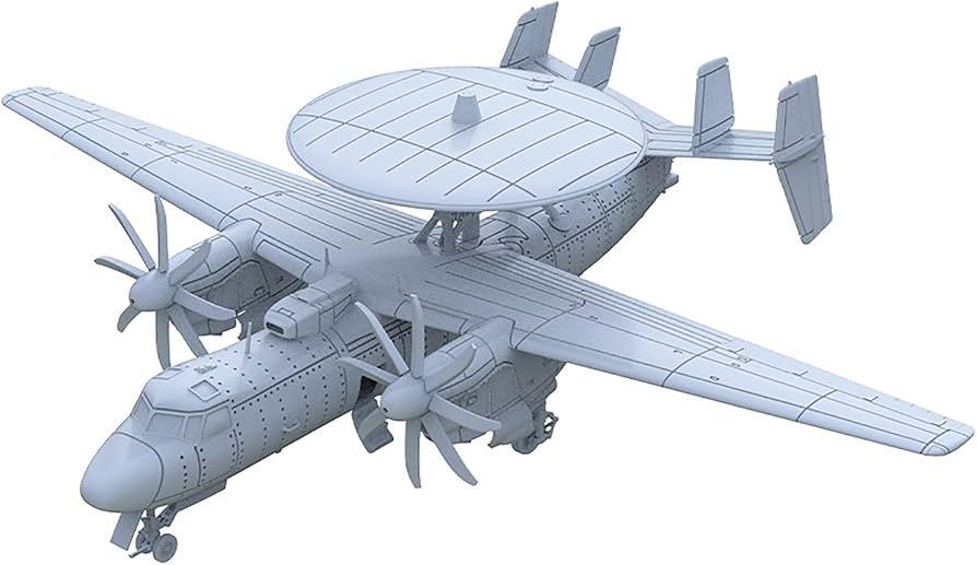 Amazon.com: 2PCS 3D Military Model 1/200 Scale E-2C Hawkeye Early