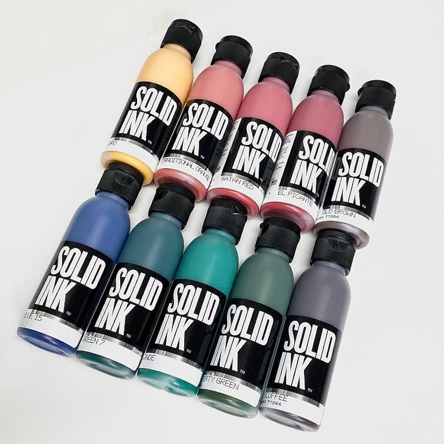 Amazon | SOLID INK ソリッドインク OLD PIGMENTS 2oz 10色セット