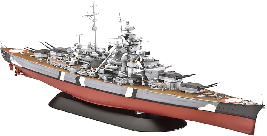 Amazon | ドイツレベル(Revell) 戦艦 ビスマルク 1/700 R05098