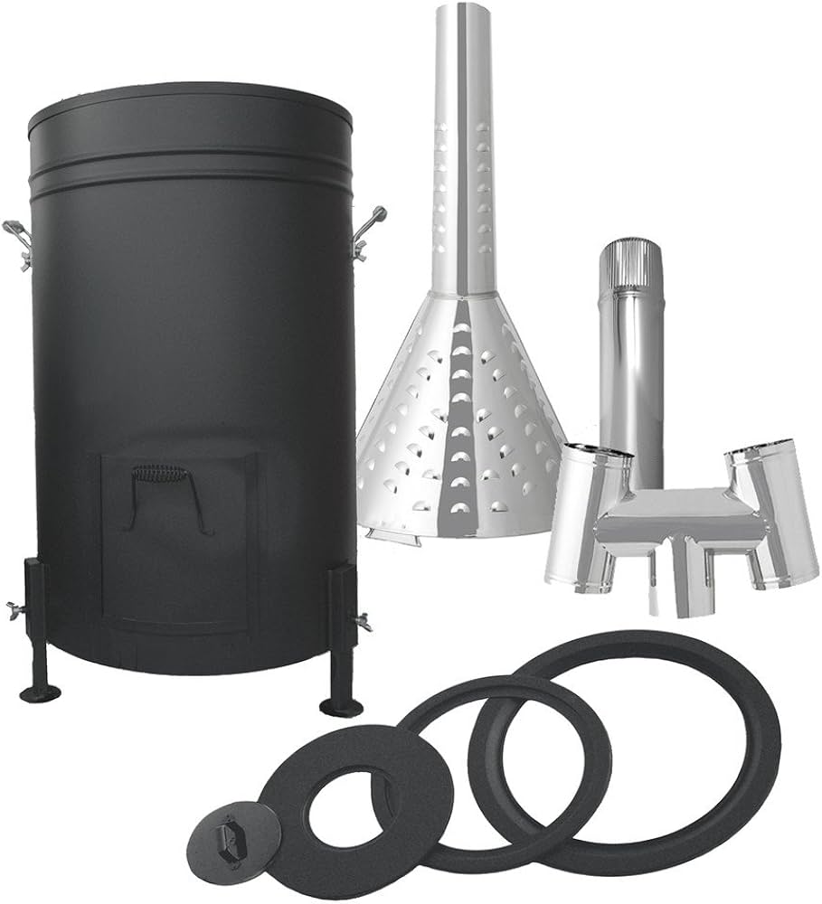 Amazon | ホンマ製作所 燻炭工房(容器型燻炭器) 直径510mm×高さ840mm