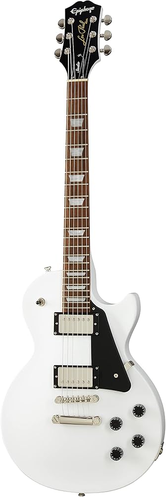 Amazon | Epiphone Les Paul Studio Alpine White エレキギター レス