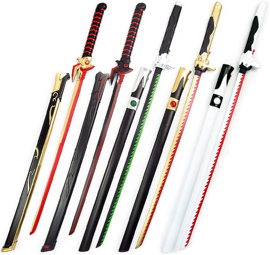 Amazon.co.jp: ゲンジ コスプレ道具 刀 武士刀 オーバーウォッチ 島田