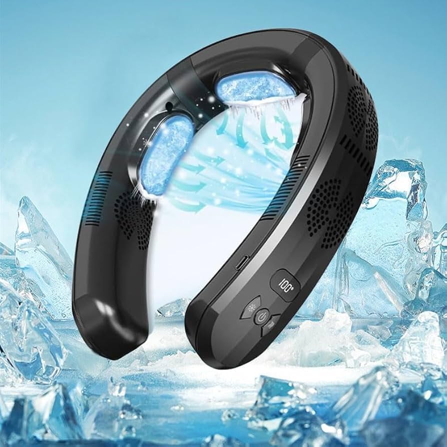 Amazon | YAYAMIYA 首掛け扇風機【2025 新登場冷却技術・夏日限定 特別