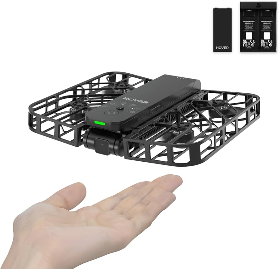 Amazon.com: HOVERAir X1 Self-Flying Camera Black Combo with PU
