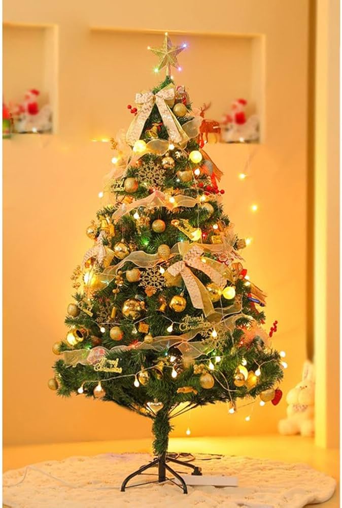 Amazon.co.jp: クリスマスツリー ゴールド 120cm/150cm/180cm