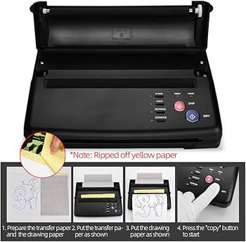Amazon | ATOMUSタトゥーコピー機 タトゥー転写機タトゥー複写機