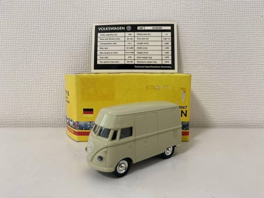 Amazon | Dreams.Inc. 1/56 ミニカー ワーゲンバス ハイルーフ タイプ2