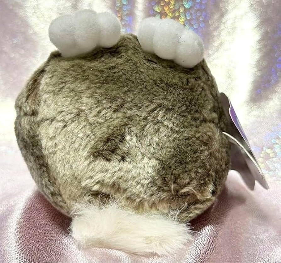 Amazon.co.jp: ファービーバディーズ ぬいぐるみ フクロウ グレー目 09