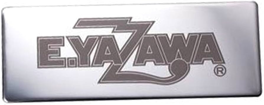 Amazon.co.jp: 矢沢永吉 E.YAZAWA ステンレスプレートステッカー(ロゴ