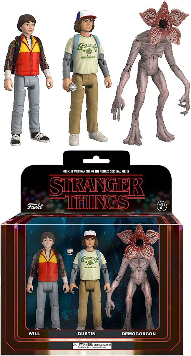 Amazon.co.jp: FUNKO ACTION FIGURE: Stranger Things - 3PK - Pack 2
