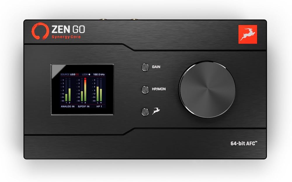 Antelope Audio Zen Go Synergy Core 4x8 Bus-Powered USB-C Audio