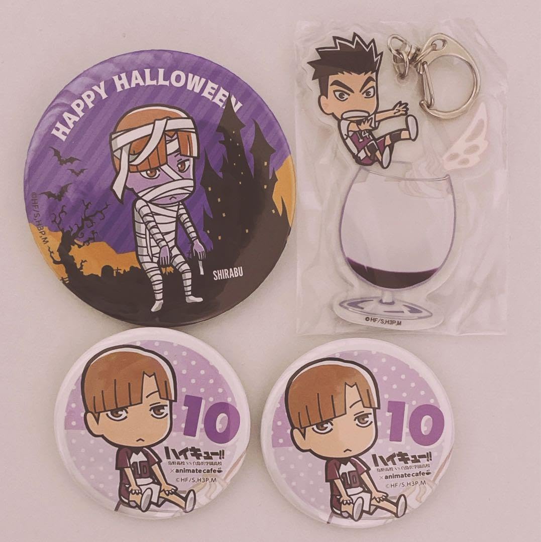 ハイキュー ハイドリ年末年始記念特大缶バッチ 白布賢二郎 非売品