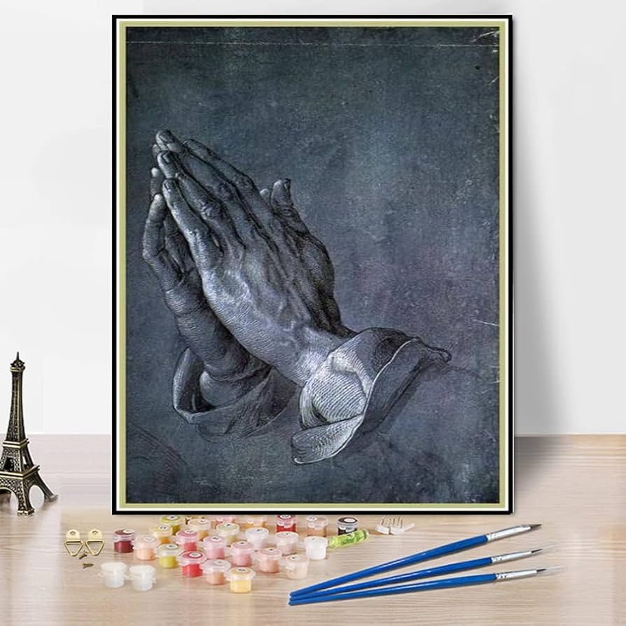 Amazon | 油絵 数字キットによる絵画 塗り絵 大人 手塗り アルブレヒト