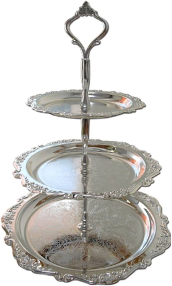 Amazon｜3段ケーキスタンド デザートプレート アフタヌーンティー