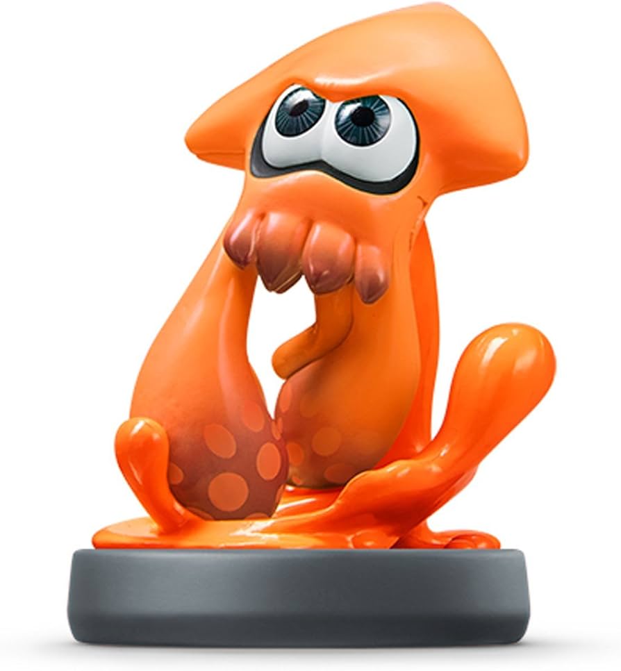 amiibo squid [Orange] (Splatoon series) : Amazon.ca: Video Games