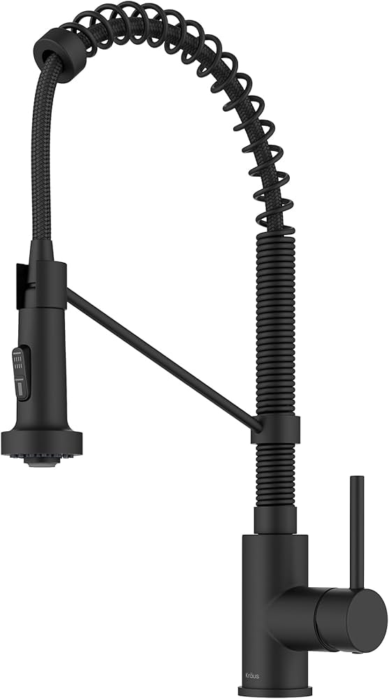 KRAUS Bolden Commercial Style 2-Function Single Handle Pull Down