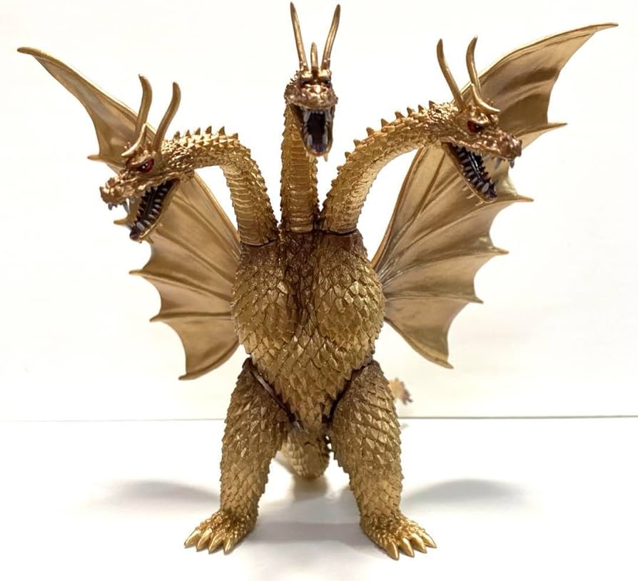 Amazon | 東宝怪獣コレクション キングギドラ フィギュア 大幅にお中