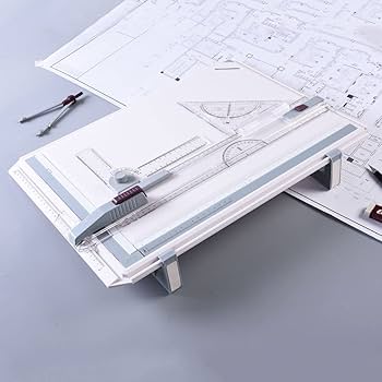 Amazon | 製図板 A3 図面 定規付 製図器 製図用具 製図用品 建築 卓上