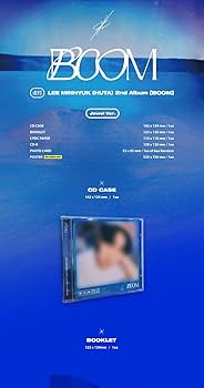 LEE MIN HYUK, HUTA - BTOB Lee Minhyuk HUTA BOOM 2nd Album Jewel