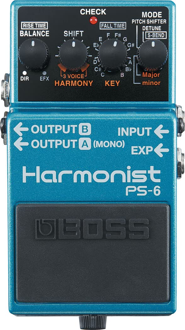 Amazon.com: Boss PS-6 Harmonist Bundle with Gearlux Power Supply