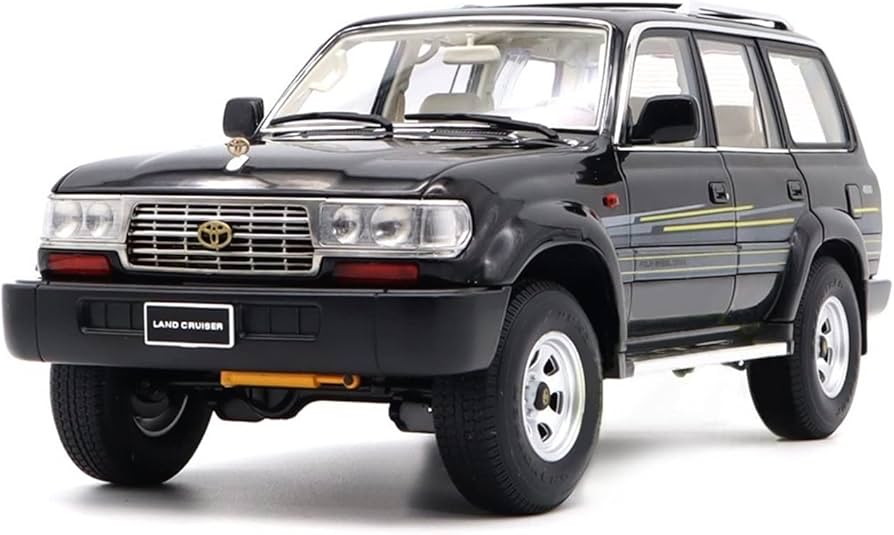 Amazon | 1:18 ランドクルーザー-80に最適 LC80 ダイキャストモデル 車