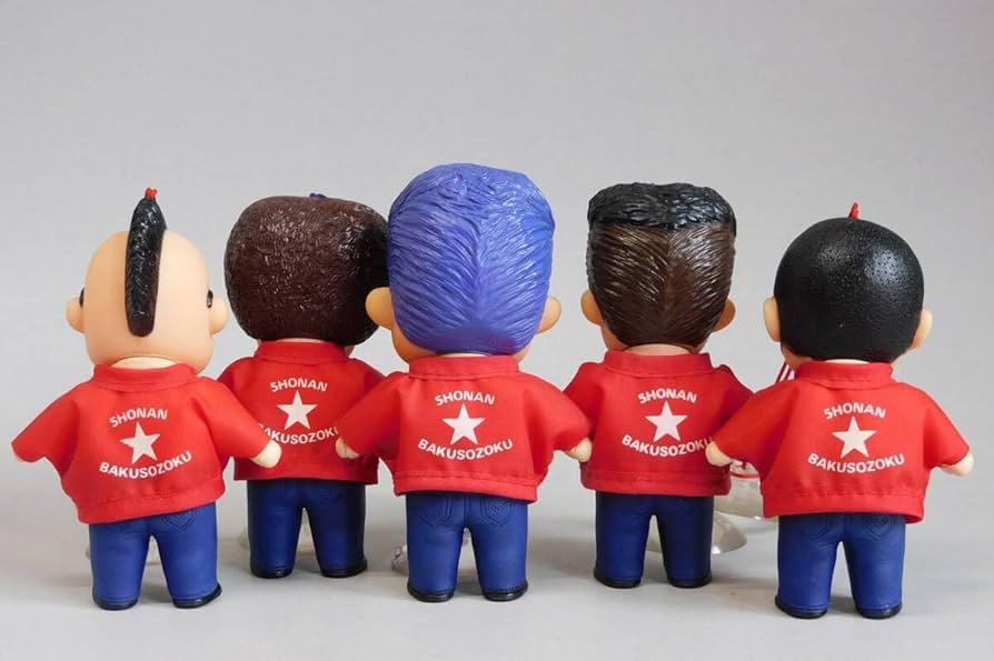 Amazon.co.jp: 湘南爆走族 全5人 ソフビ 江口洋介/石川晃/桜井信二