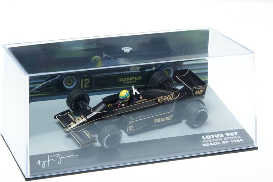 Amazon.co.jp: F1 ミニカー 1/43【ロータス 98T】ブラジルGP 1986