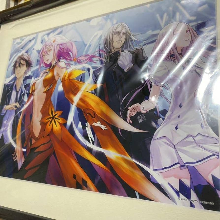 Amazon.co.jp: 10周年記念 ギルティクラウン ミストグラフ 複製原画 楪