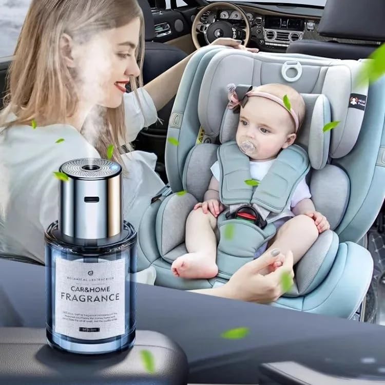 Amazon | 車 アロマディフューザー 大容量自動ON/OFF 内蔵バッテリー