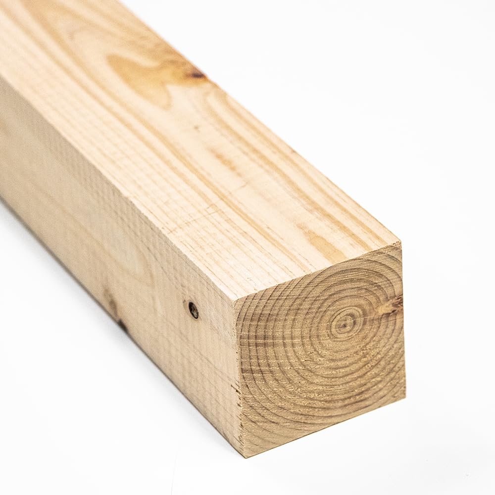 Amazon.co.jp: 川島材木店 桧 60角 長約1m(99cm) 6x6x100cm [1本] 2寸