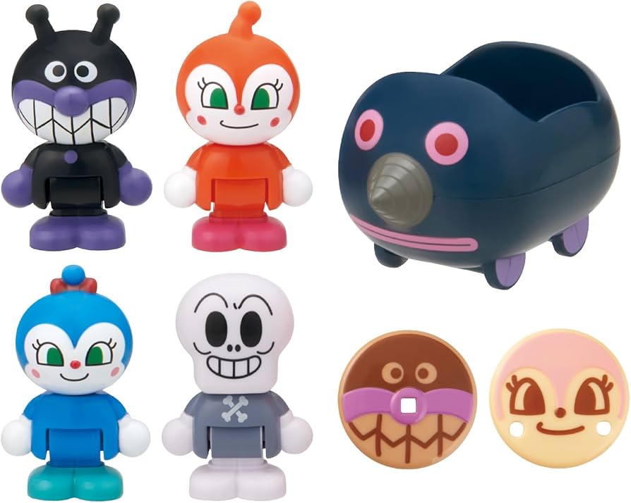 Amazon | アンパンマンはじめてハウスドール もぐりんで出発! ばいきん