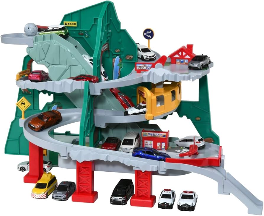 Amazon.co.jp: タカラトミー『 トミカ トンネルくぐって! やまのぼり