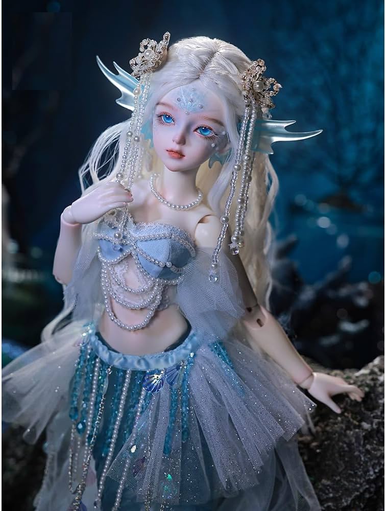 Amazon.co.jp: Meeler BJDドール 1/4 球体関節人形 女の子 52cm SD