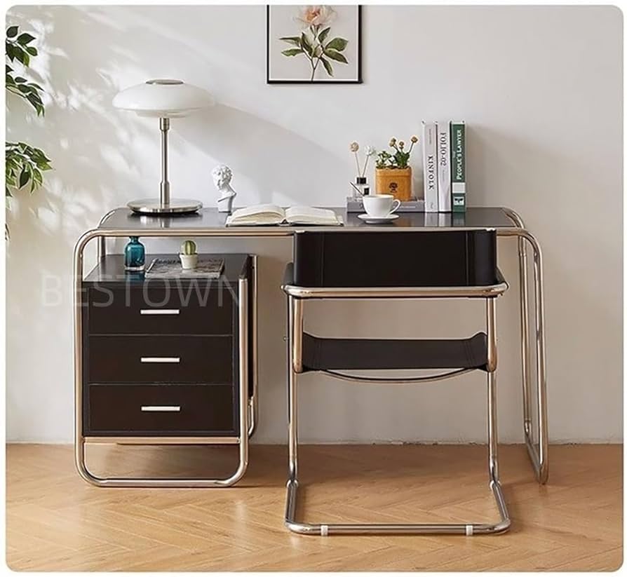 Amazon｜モダンバウハウス デザイン チェア ステンレスフレーム