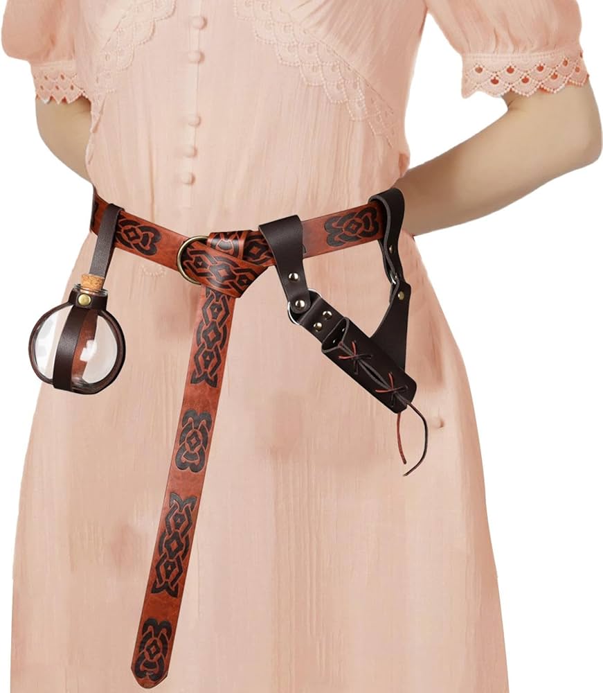 Amazon.co.jp: [Zankie] 中世のホルスター,フェイクレザーバイキング