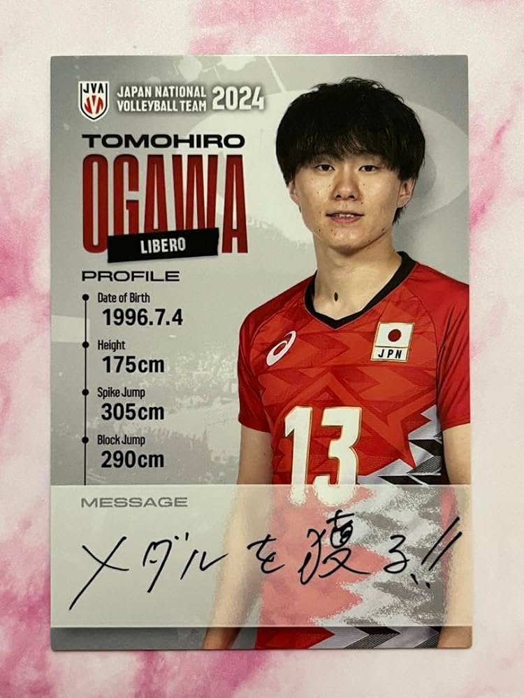 Amazon.co.jp: 73 小川智大 バレーボール男子日本代表 2024 レギュラー