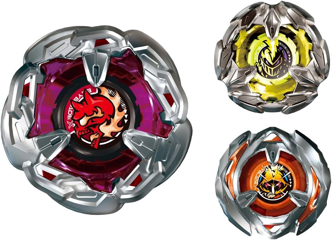 TAKARA TOMY BEYBLADE X Beyblade X BX-21 Hell's Chain Deck Set