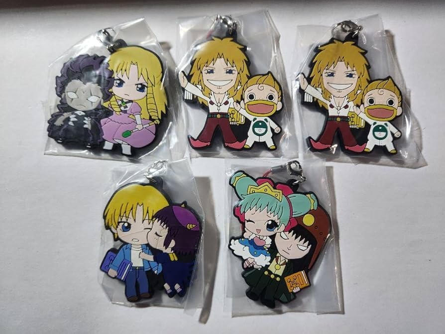 Amazon.co.jp: 金色のガッシュベル ラバーストラップ 5点セット 品