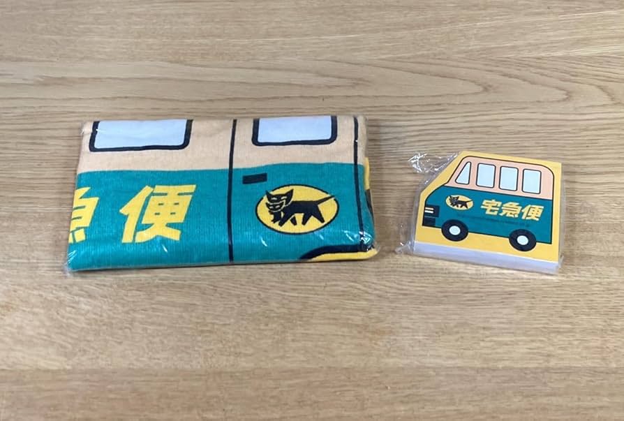 Amazon.co.jp: クロネコヤマト 宅急便グッズ 卓上メモ帳 タオル中