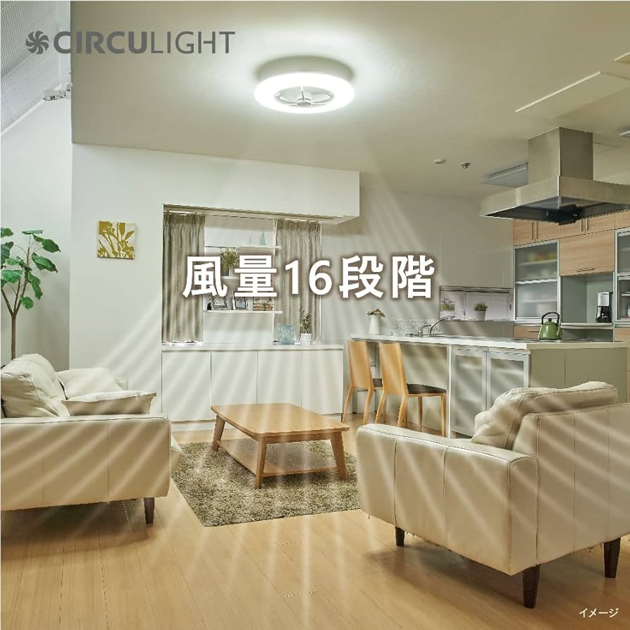 Amazon | 【暖房効率UP】ドウシシャ サーキュライト シーリング