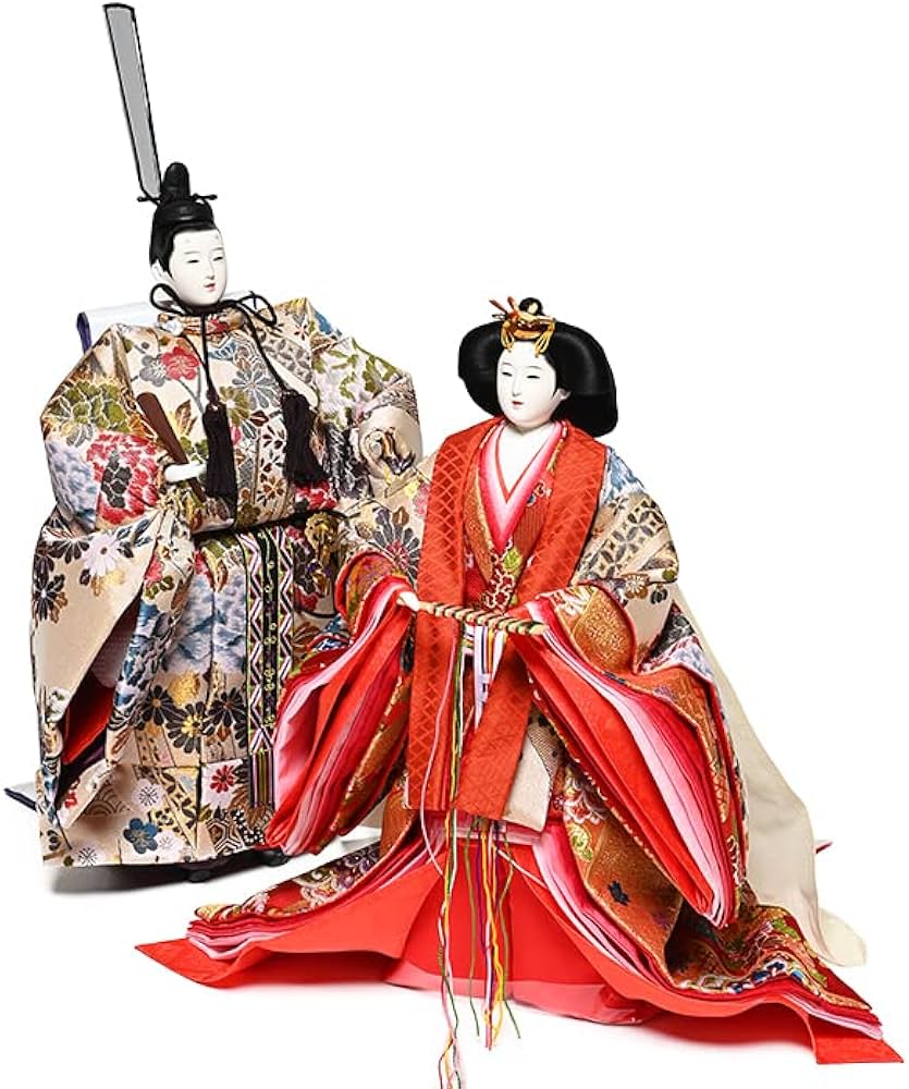 Amazon.co.jp: 【立雛雛】【親王飾】京六番立雛親王飾：千匠人形工房